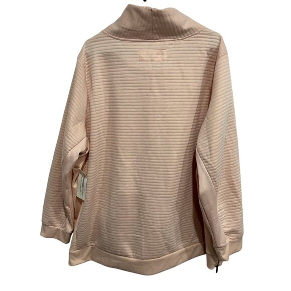 The Sweatshirt Project Womens Ribbed Cowl Neck Pullover Sz 3X - Picture 2 of 9